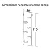 Nanu Triángulo Evolutivo Pikler Mediano Con Rampa Y Balancín Color