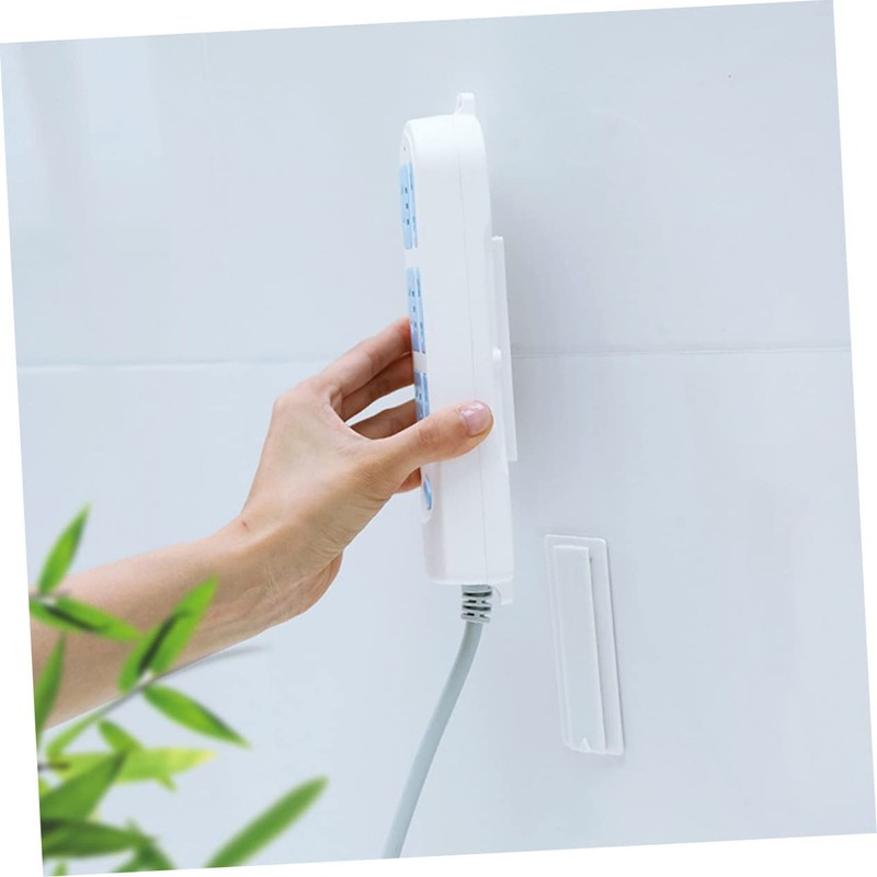 Angoily 8pcs Cable Management Under Desk Power Strip Fixation Wall