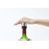 Aozora Wine Stopper Silver 4.2 x 6.1 Wine Keeping Fresh