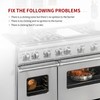 GEIparts 5 Exits W11350452 Pulse Igniter Gas Range Cooktop Spark