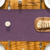 Artoid Mode Purple Table Runner, Seasonal Fall Winter Machine Washable