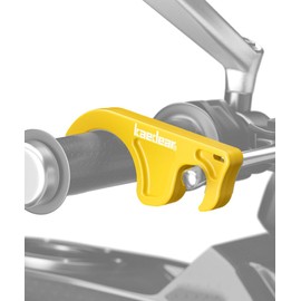 Kaedear KDR-SST1 Motorcycle Brake Lock Front Brake Lock for Motorcycles Large Simple Parking Side Brake Grip Diameter 1.4 inches (35 mm) Maintenance Brake Holder (Yellow)