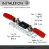 Conext Link FHA15100 1つ1/0 2 4AWG ANLヒューズホルダー、100Aヒューズ5個付き