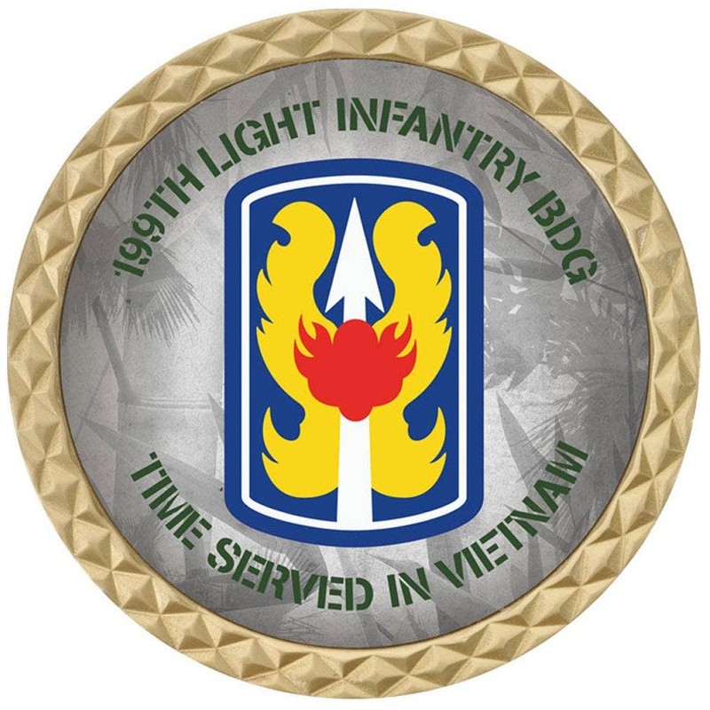 199th Light Infantry Brigade Challenge Coin