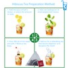 Samcci - Hibiscus Tea Bags, 50 Teabags - Premium dried