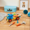 Janod - Brico'Kids Diy Truck - 2-In-1 Early Learning Pull-Along