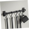 ULTECHNOVO 1Set Wall Mounted Kitchen Utensil Rack with Hooks Multi