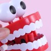 Tomaibaby 2Pcs Wind- up Toys Plastic Chattering Teeth Wind up
