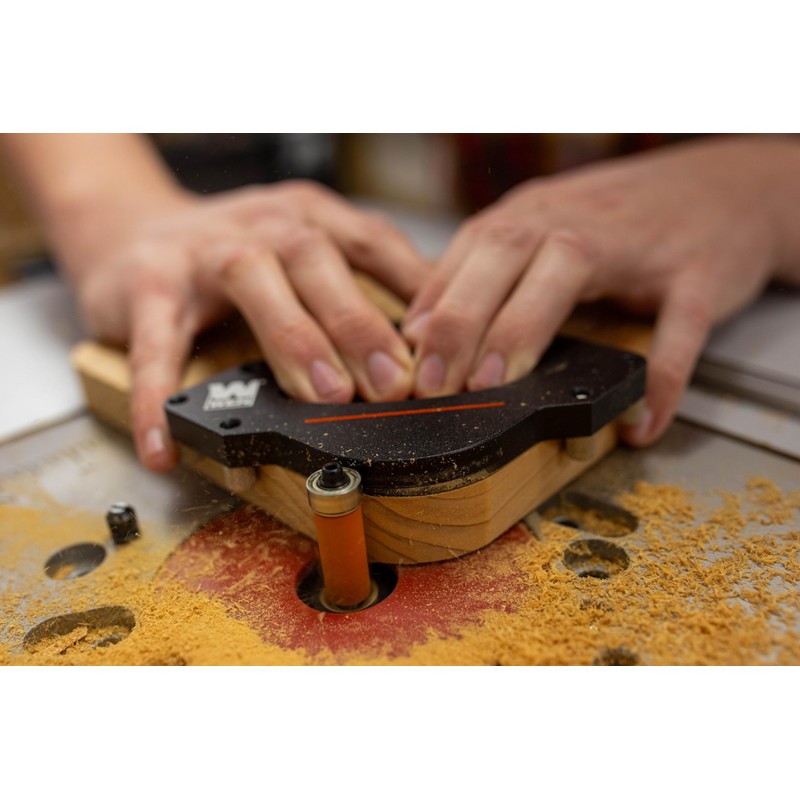 WEN 7-Piece Corner Radius Jig and Template Set for Routers