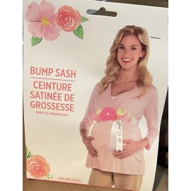 Unbranded BABY BUMP SASH “MOM TO BE” GENDER-GIRL SUPER CUTE ACCESSORY BABY SHOWER