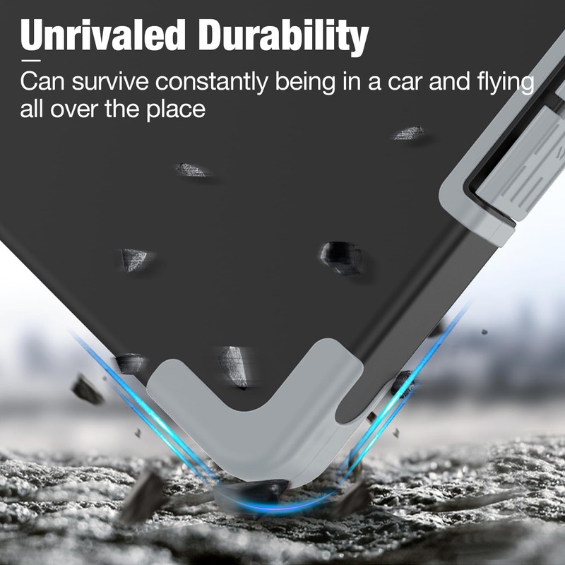 Sooez Toughest Clipboard with Storage, Internal Pen Pouch Included, Letter/