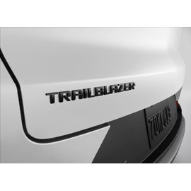 1x New Rear Emblem 3D Car Badge Logo Nameplate Compatible with 2021-2026 Trailblazer 42764658 (Chrome)