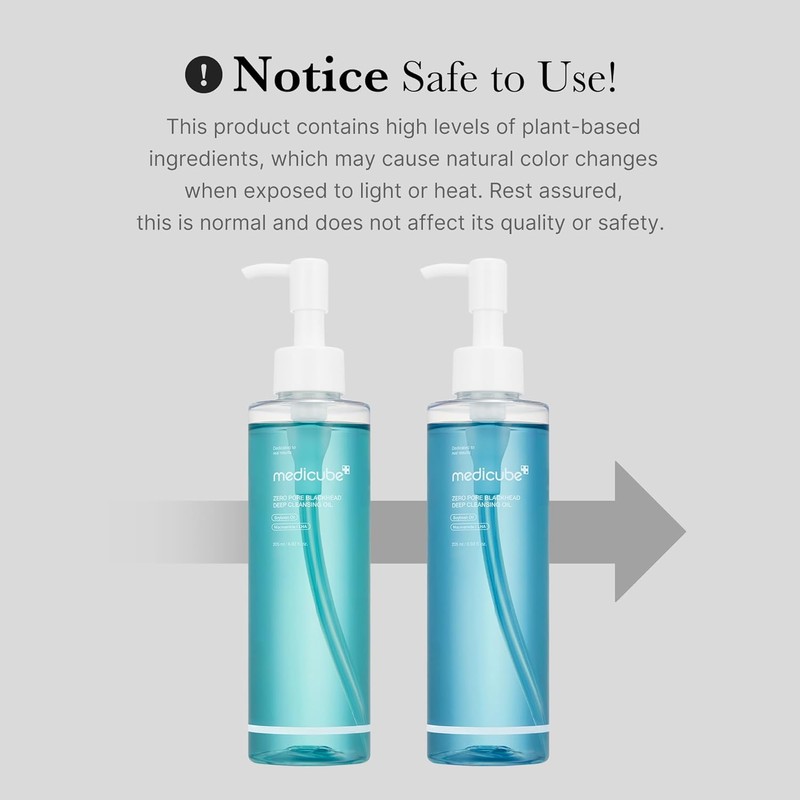 MEDICUBE [MEDICUBE]Zero Pore Blackhead Deep Cleansing Oil 205ml