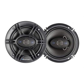 Blaupunk GTS655M 6.5 Inch 250W Slim Line, 4 Way Coaxial Car Audio Speaker, Set of 2