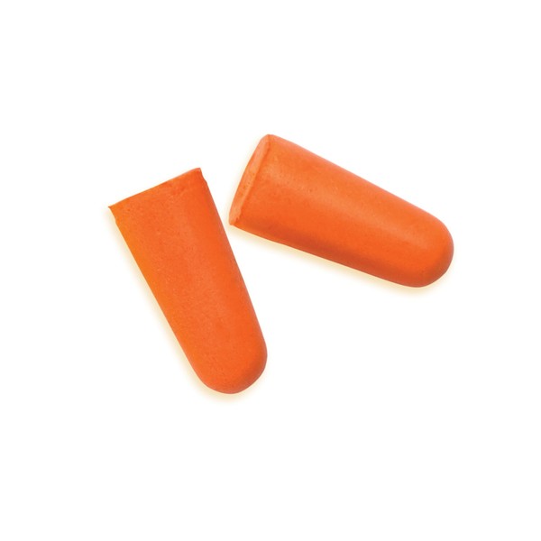 Pyramex Disposable Uncorded Earplugs 200 Per Box,Orange