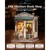 CUTEBEE Book Nook Kit - DIY Dollhouse Houses, Miniature House