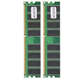 2Pcs Memory Module Desktop Computer DoubleSided 16Grain for AMD DDR 1GB 226 PC2100