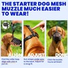 Anti Scavenging & Biting Soft Mesh Muzzle for Dogs, Escape