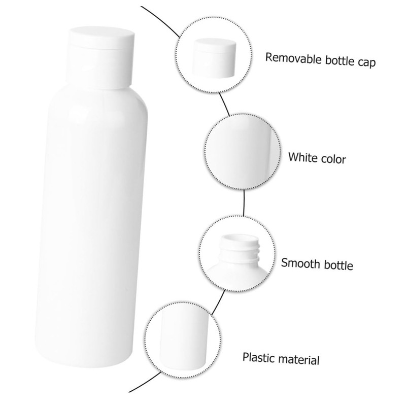 Healeved 2sets Travel Bottle Set Toiletry Refillable Cosmetic Container Shampoo