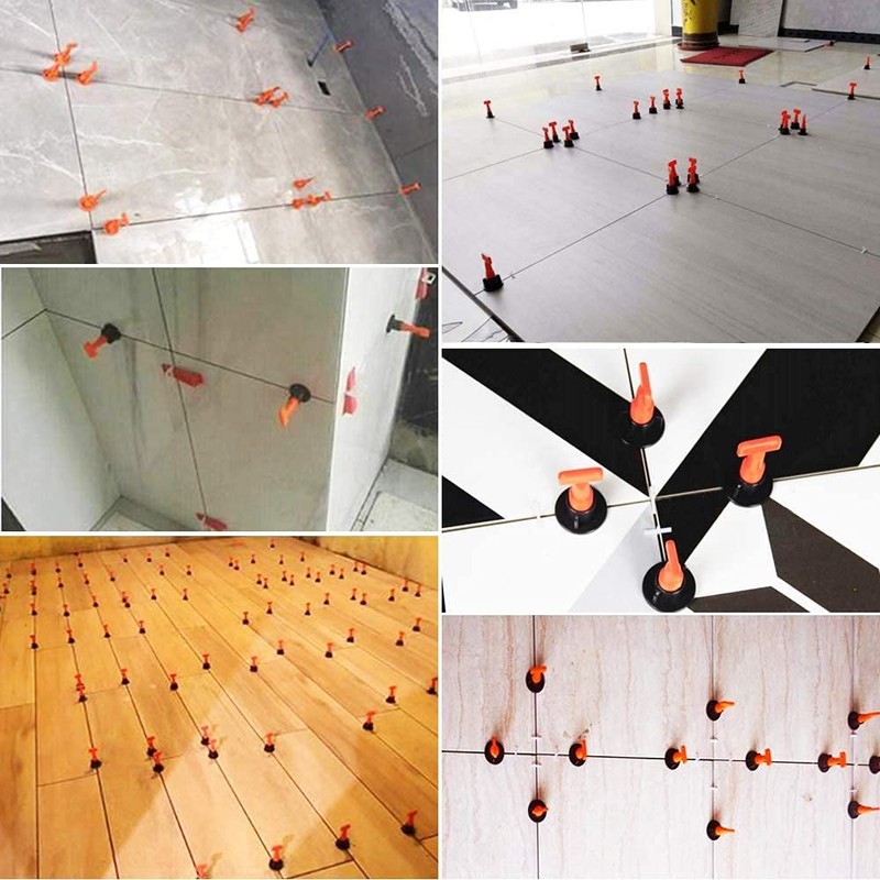 Storystore Tile Leveling System 100pcs Tile Levelers Spacers with 2mm