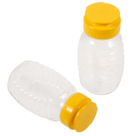 BESPORTBLE Honey Squeeze Jars Dipper Squuze Bottle Honey Squirt Bottles for Condiments Salad Dressing