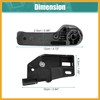 Partuto 1 Set Hood Latch Release Handle Bracket Assembly 1KD823633A