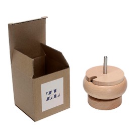 Zealot Wooden Bead Spinner Set, Spin Bead Loader, Big Eye Needles, Jewellery Making Craft Wooden Bead Spinner, Craft DIY Jewellery Making