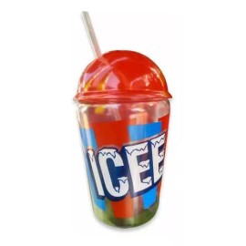Vaso Bebida Icee Dulcero, Icee Chela 1500 Ml Pack 10 Pzas