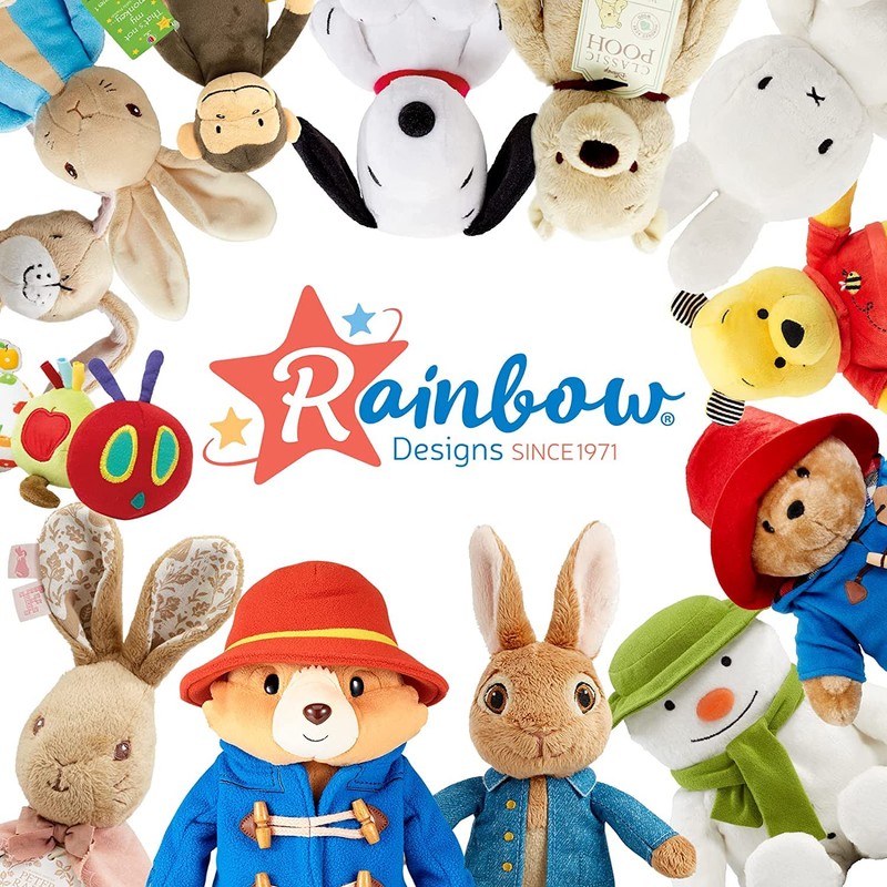 Rainbow Designs Maisy Soft Toy - Soft Stuffed Mouse with