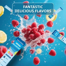 MiracleCalm Drink Mix Powder, Calm Magnesium Calcium Supplement, Cortisol Drink Powdered for Sleep, Relaxed & Focus with Easily Absorbed L-Theanine, Vitamin D3, Ashwagandha, Sugar Free (20 Packs)