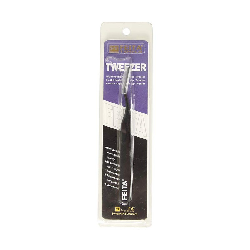 False Eyelash Applicator - FEITA Professional Curved Eyelashes Extension Tweezer