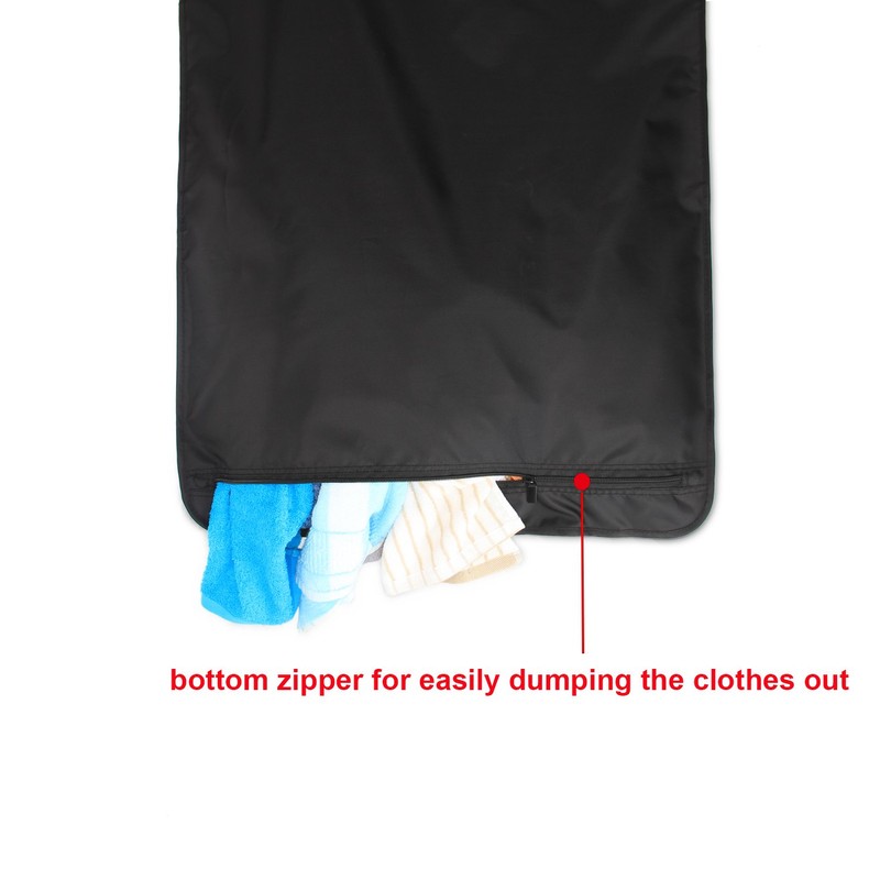 Luxja Laundry Bag with Shoulder Straps, Large Laundry Bag Clothes