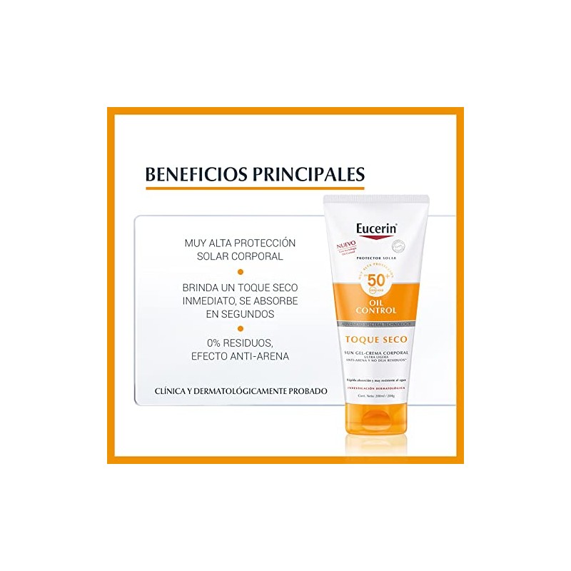 Kit Eucerin Eucerin Sun Toque Seco Fps 50 200ml Protector