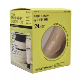 SkinYu 스킨유 결케어 리얼슈가 스크럽 선셋오랑쥬 450g+35g Skin Yu Glow Care Real Sugar Scrub Sunset Orange 450g+35g