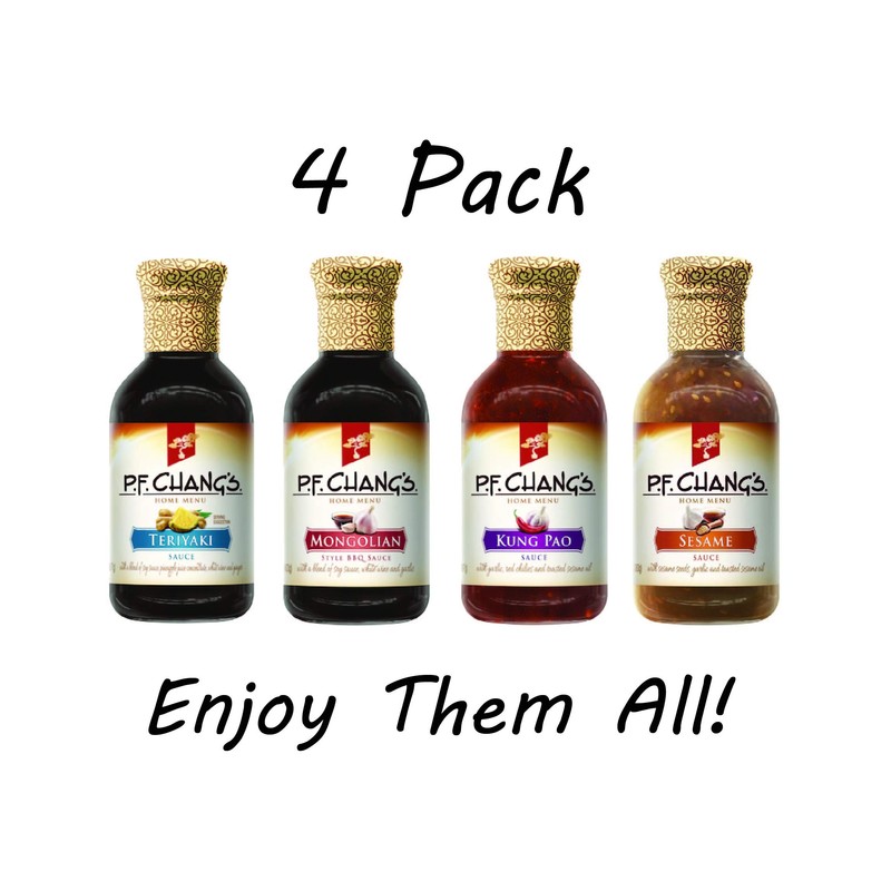 PF Chang's Teriyaki, Kung Pao, Sesame and Mongolian Sauces