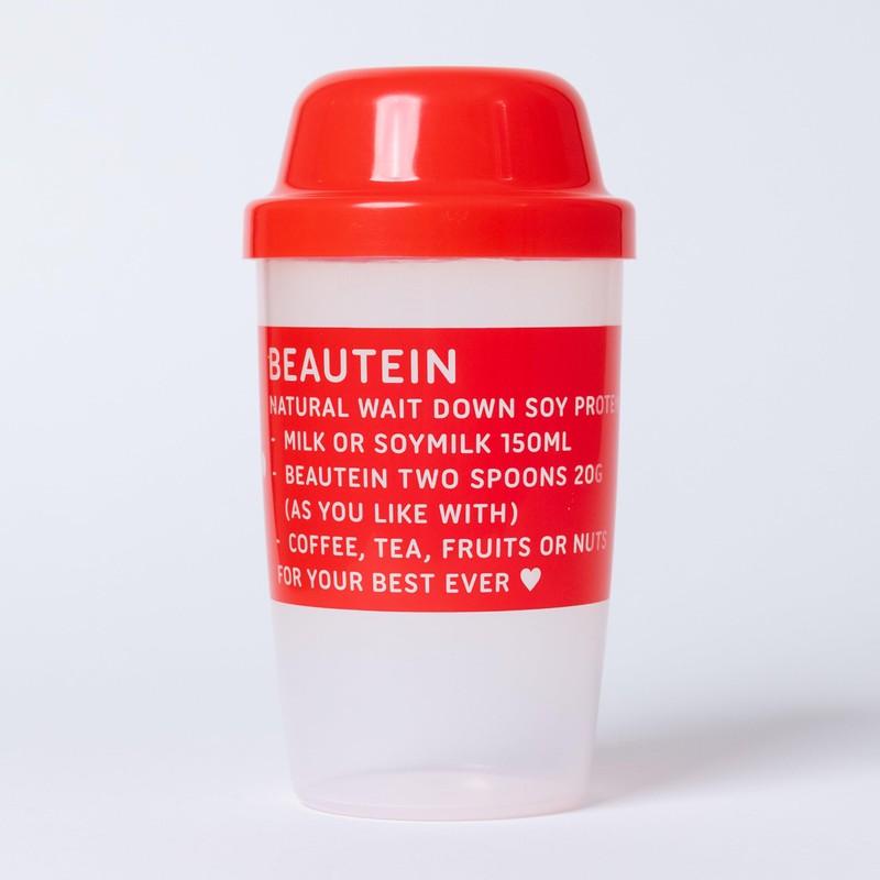 BEAUTEIN Protein Shaker Bottle, 15.9 fl oz (450 ml)