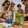 Mesh Beach Sand Removal Bag for Family Trips – Nylon