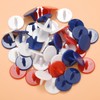 50 PCS Golf Ball Marker 18mm Random Color