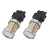 2 Focos Led T25 3157 3057 P27/7w Dual Color Cuarto