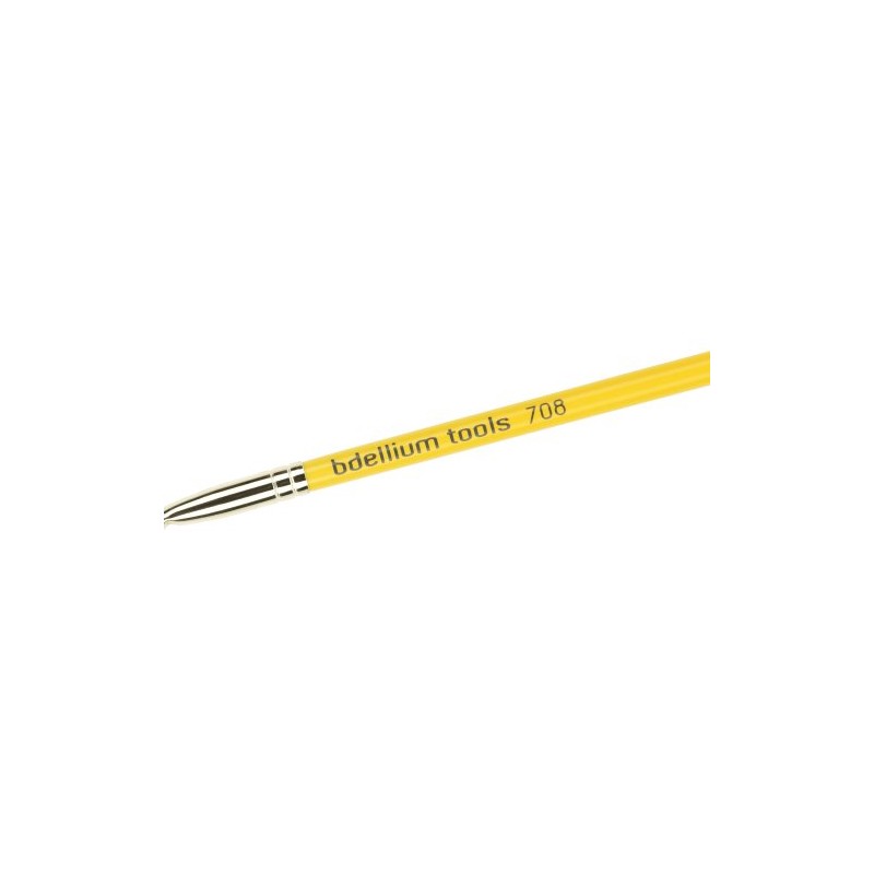 Bdellium Tools Professional Makeup Brush - Travel 708 Bent Eyeliner