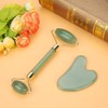 Natural Double Head Green Aventurine Jade Stone Roller & Scrapping
