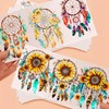 Quyioo 5 Sheets Dreamcatcher UV DTF Transfer Stickers, for Libbey