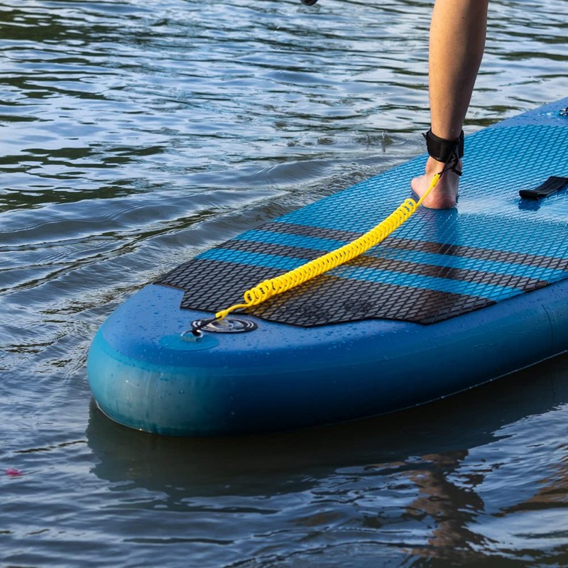 HEYTUR Coiled SUP Leash 10' Surfboard Leash Sup Leg Rope