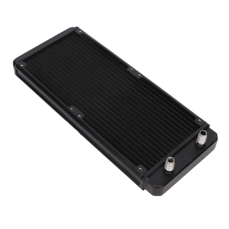 Water Cooling Radiator Frosted 18 Pipes Metal Heat Exchanger Radiator