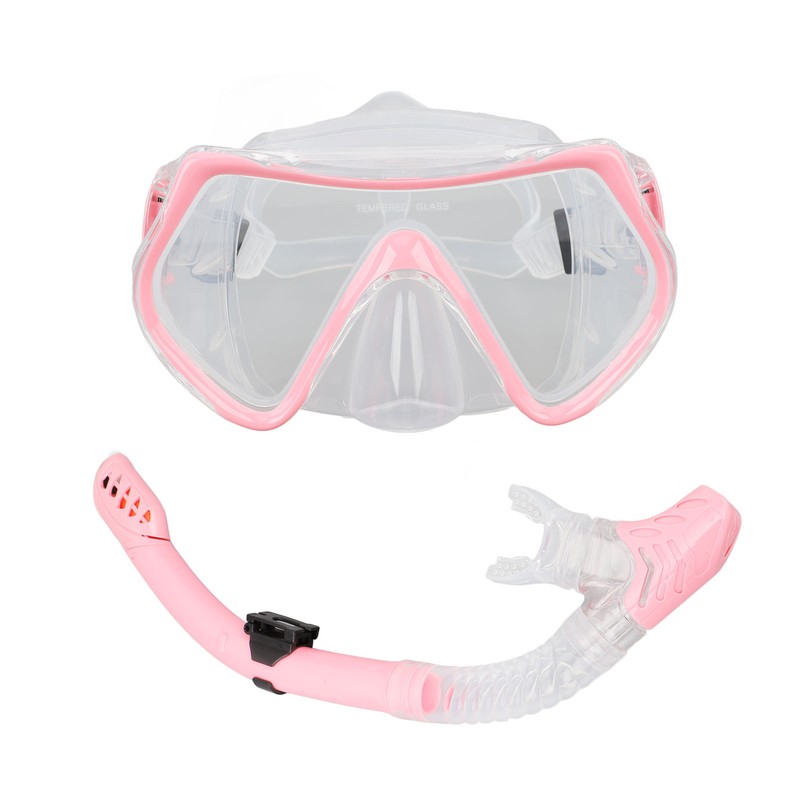 Diving Goggles Silicone Glass Plastic Ultra Clear Comfortable Adjustable Diving