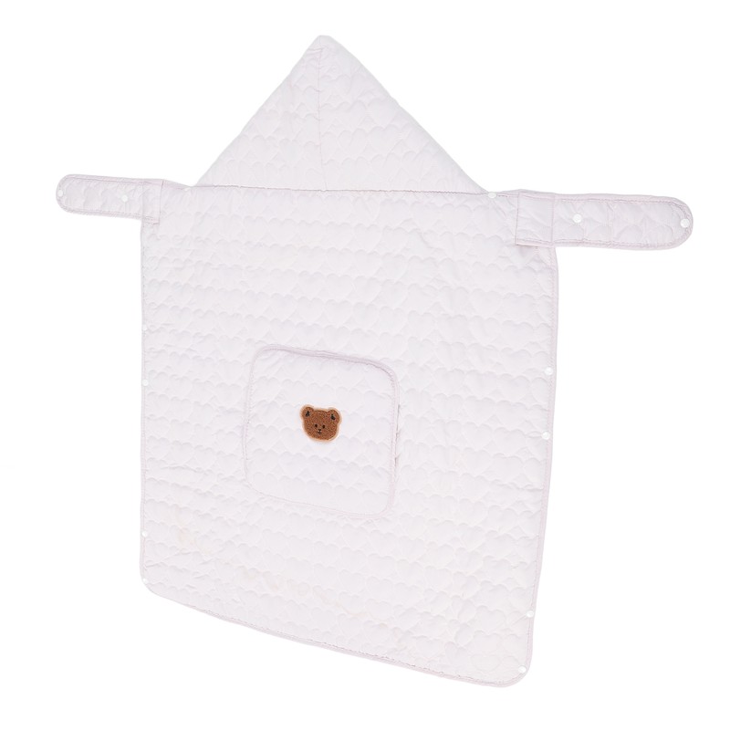 Hooded Toddler Blanket Keep Warm Wind Proof Thickened Cotton Flannel