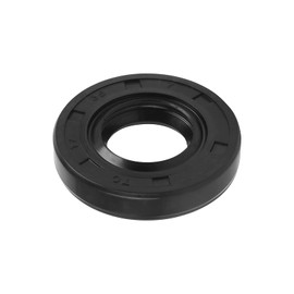 QUARKZMAN 1 Piece TC Shaft Sealing Ring Rubber Double Lip 17 x 35 x 7 mm for Motorcycle Crankshafts and Hydraulic Pumps Black