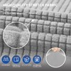 KEKUOU Stretch Loveseat Sofa Cover Slipcover,Couch Covers for 2 Cushion