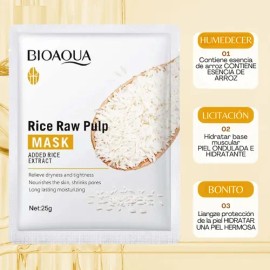 Cuidado Facial Crema Ojos Exfoliante Facial Mascarilla Arroz