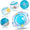 Baby Swimming Float, Inflatable Baby Swimming Ring with Safety Seat,